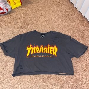 Cropped Thrasher T-shirt